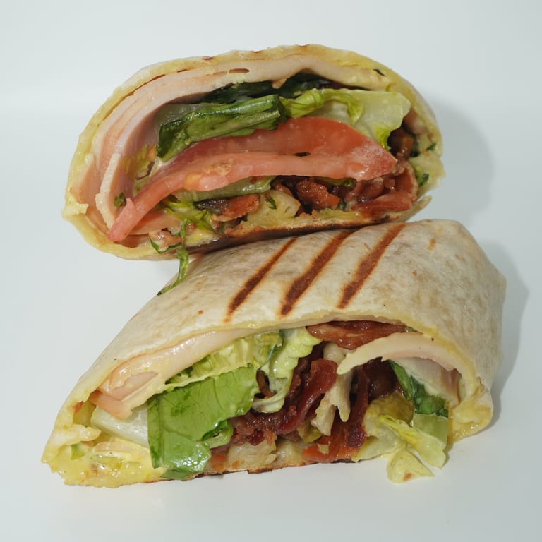 Delicious Turkey Club Wrap