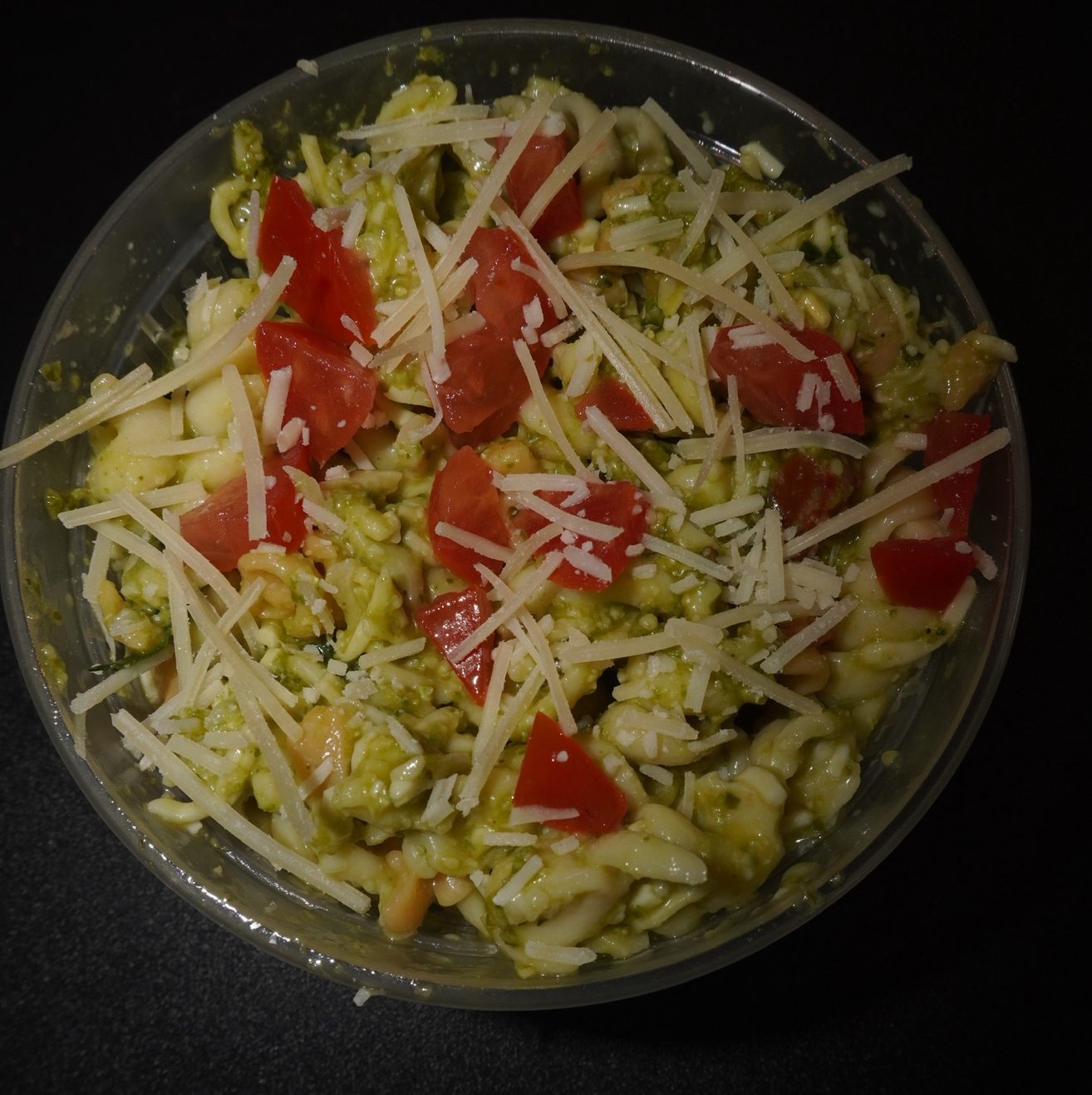 Pesto Pasta Salad.