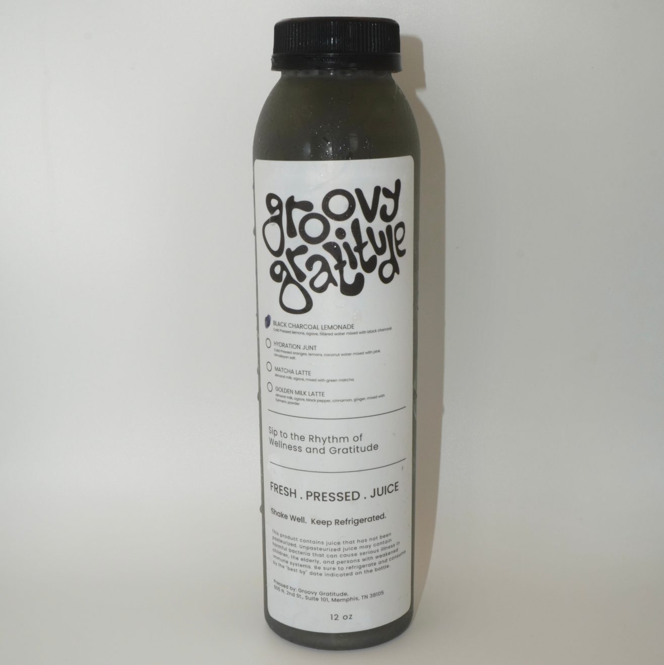 Black Charcoal Lemonade.