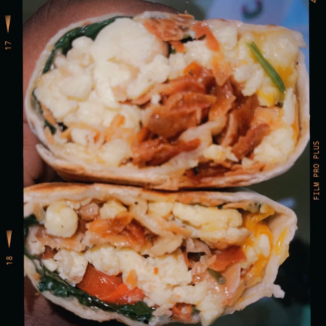 The Star (Breakfast Burrito).